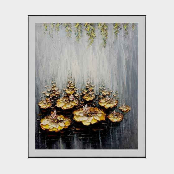 Rain Falls Among Flowers 3D model