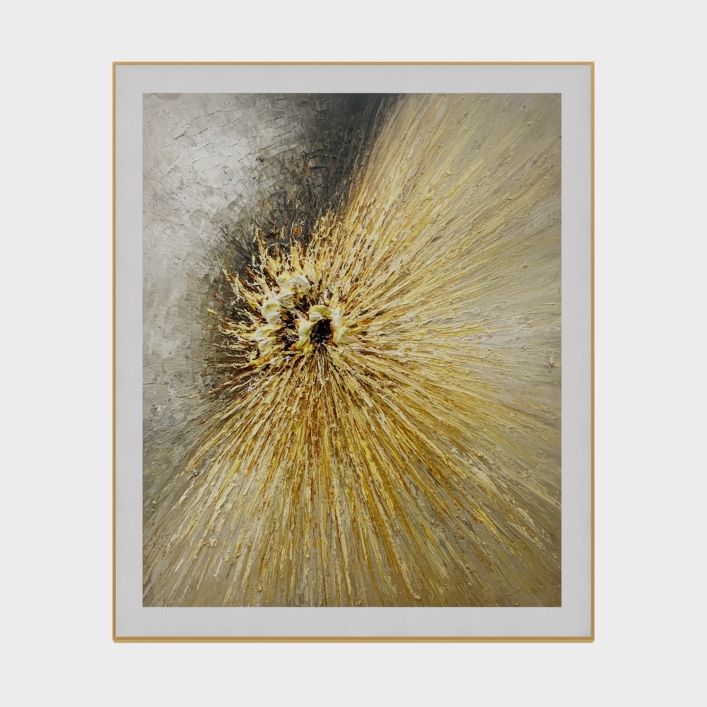 Jane on - High-end oil painting - Hyunguan decorative painting - aurora day and night C