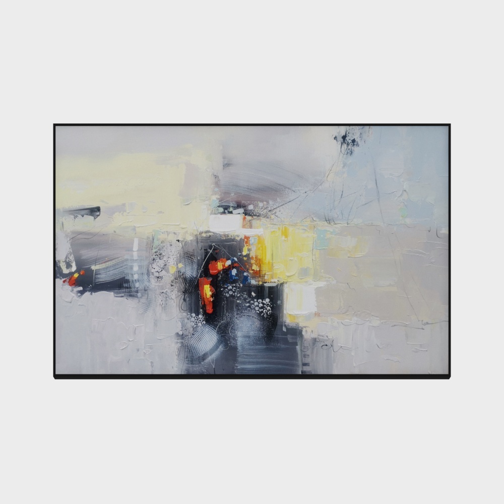 Jane on - High-end oil painting - Restaurant decoration painting - Dawn A