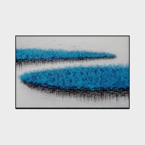 Sea Dream 3D Model - Abstract Art Design