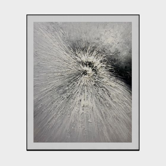 Beautiful Snow Avalanche 3D Model for Creative Projects