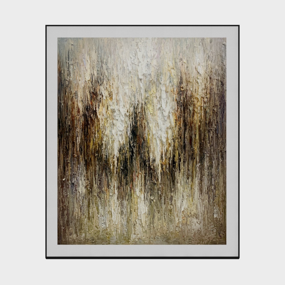 Jane on - high-end oil painting - Xuanguan decorative painting - smooth sand