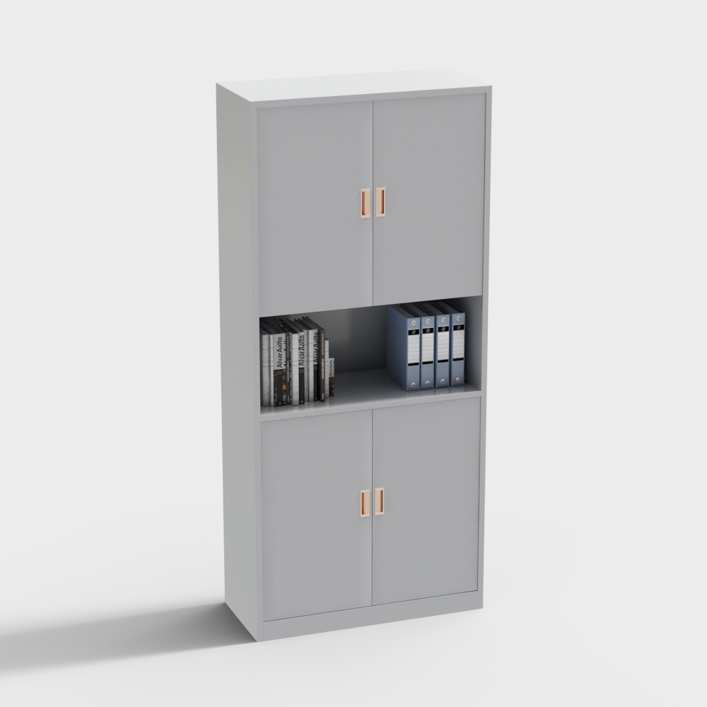 Modern office filing cabinet-four door filing cabinet