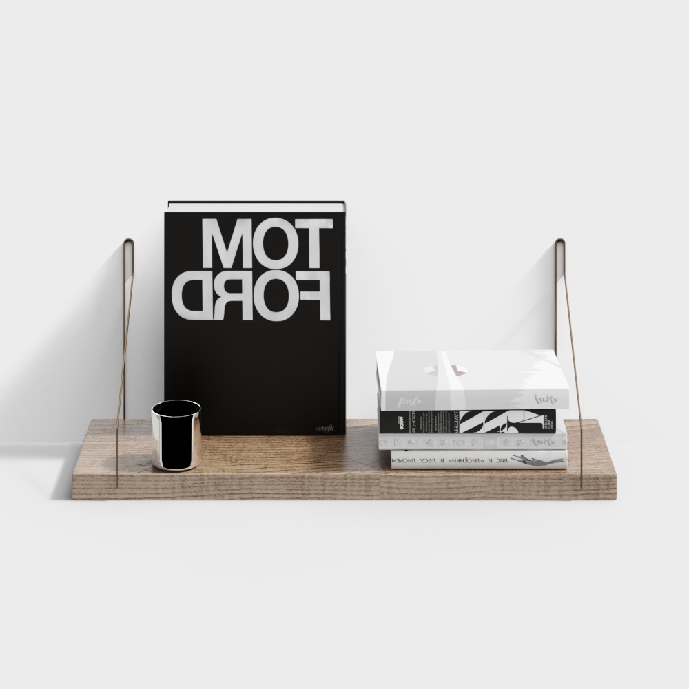 Nordic Simple Wall Mounted Shelf-3