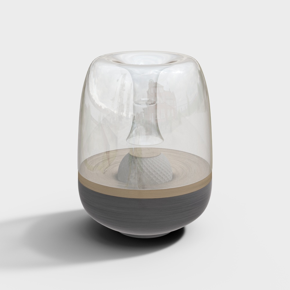 Modern metal glass table lamp-5