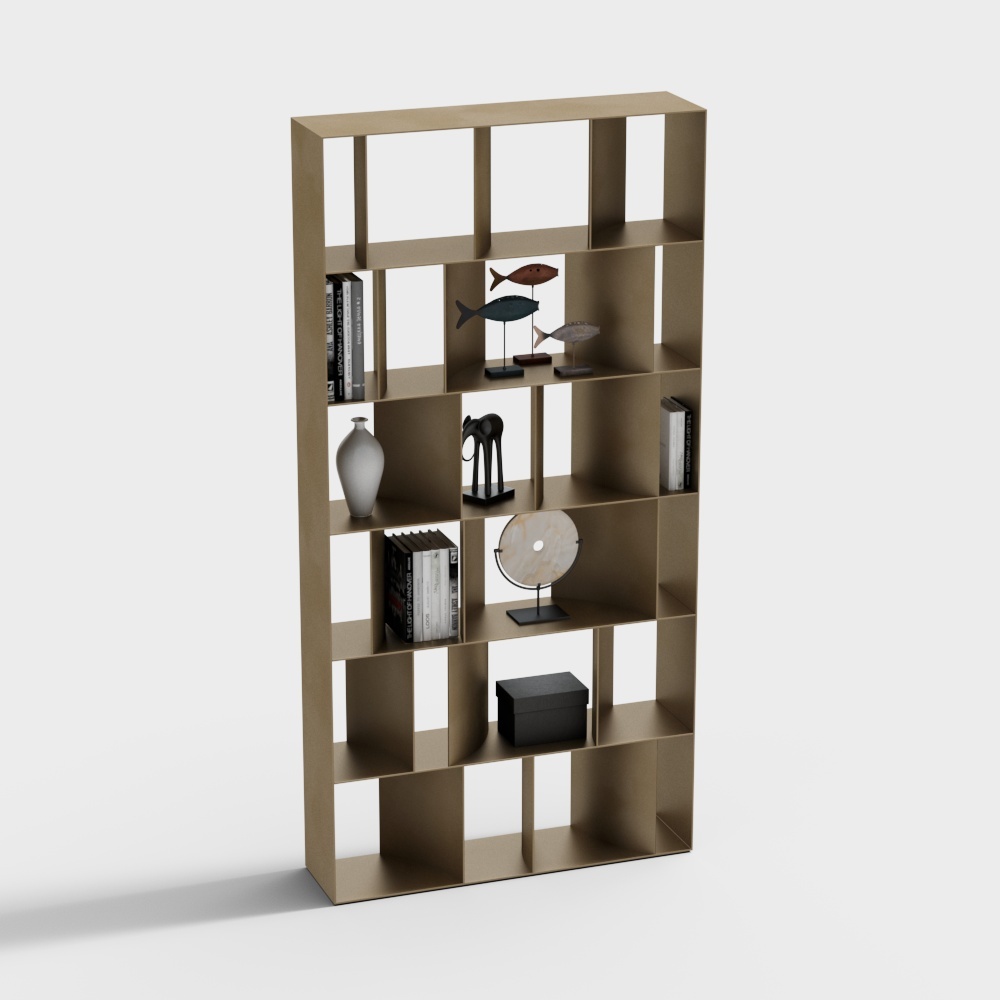 Librerie in metallo moderne 1-Sinistra