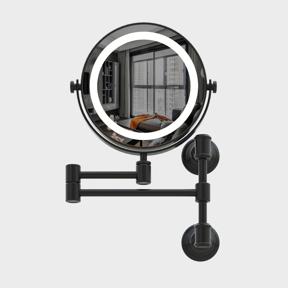 Miroir de maquillage moderne avec coiffeuse
