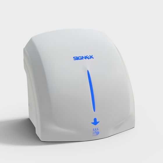 SIGNEX Hand Dryer 3D model for Modern Design