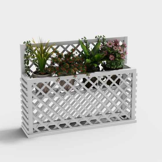 Lattice Planter 3D model