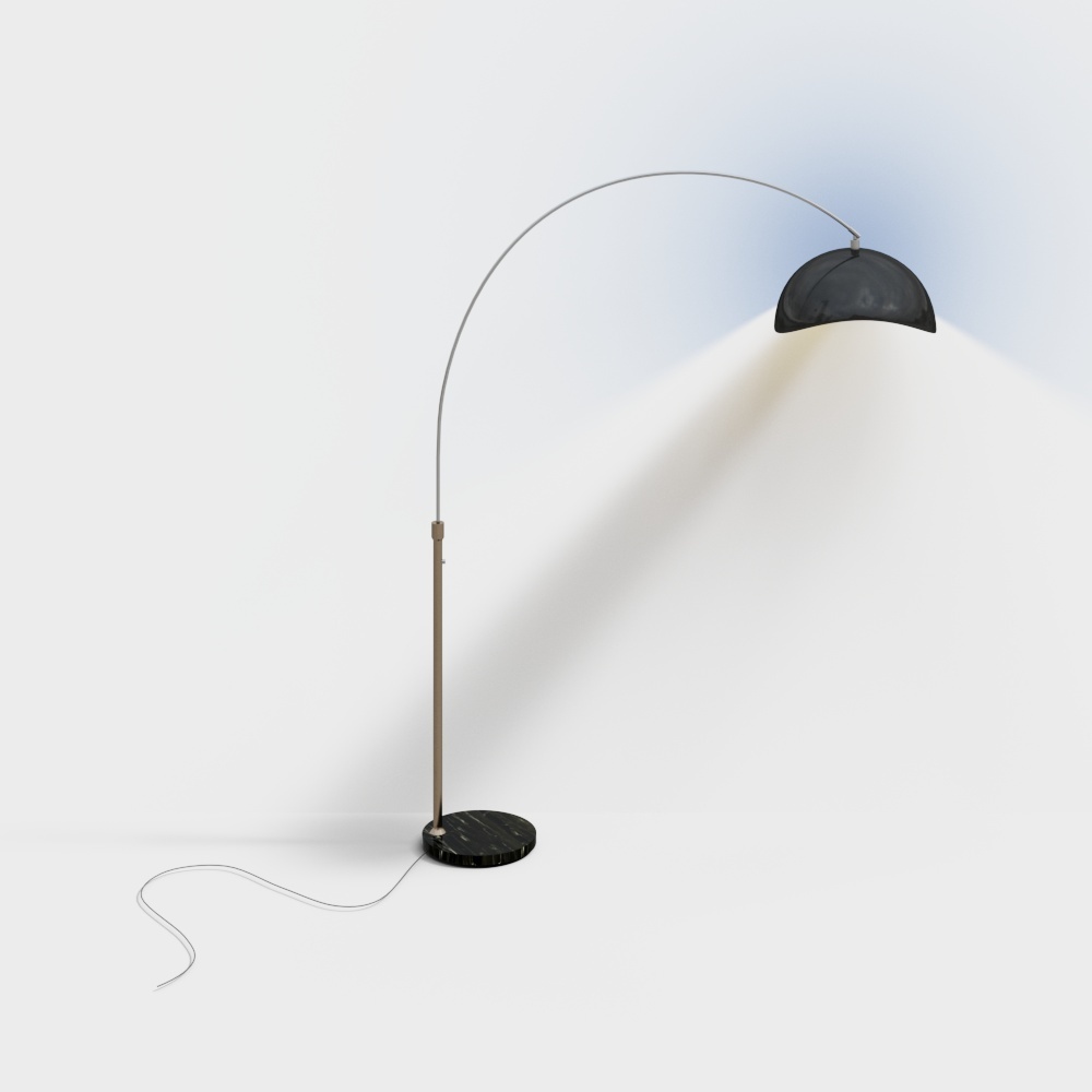 Modern light luxury metal floor lamps