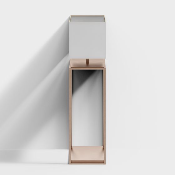 Minimalist Lamp Stand 3D model