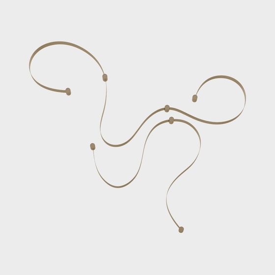 Streamlined Headphones 3D Model