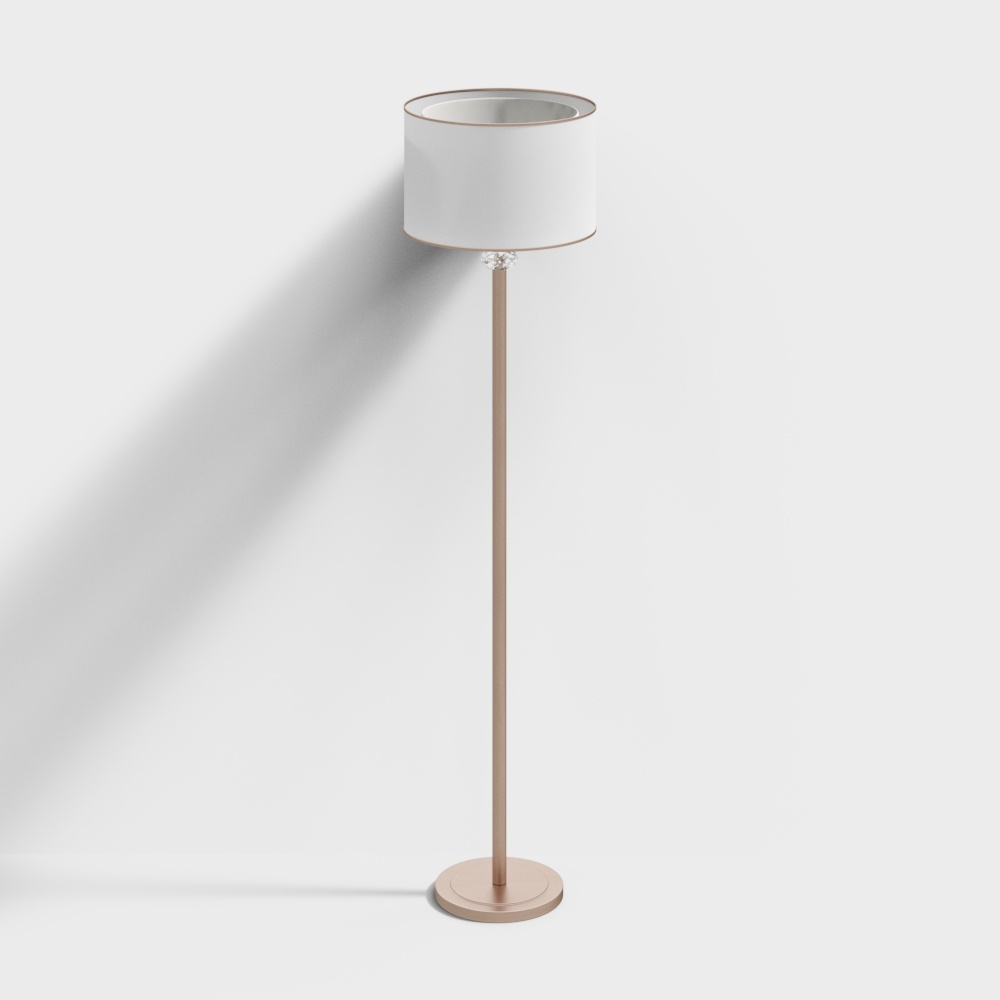 Lámparas de pie ligeras y extravagantes modernas