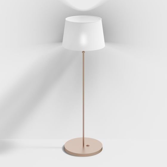 Minimalist Floor Lamp 3D model