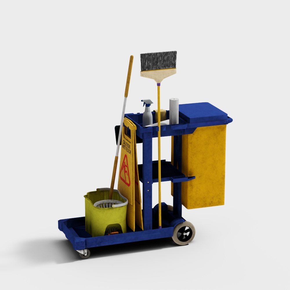 Modern cleaning truck