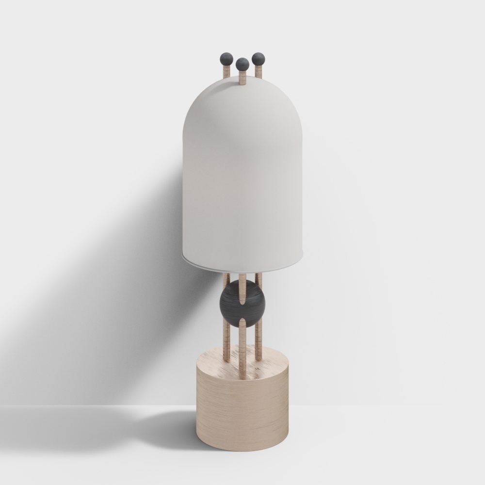 Nuova lampada da terra cinese leggera di lusso-1