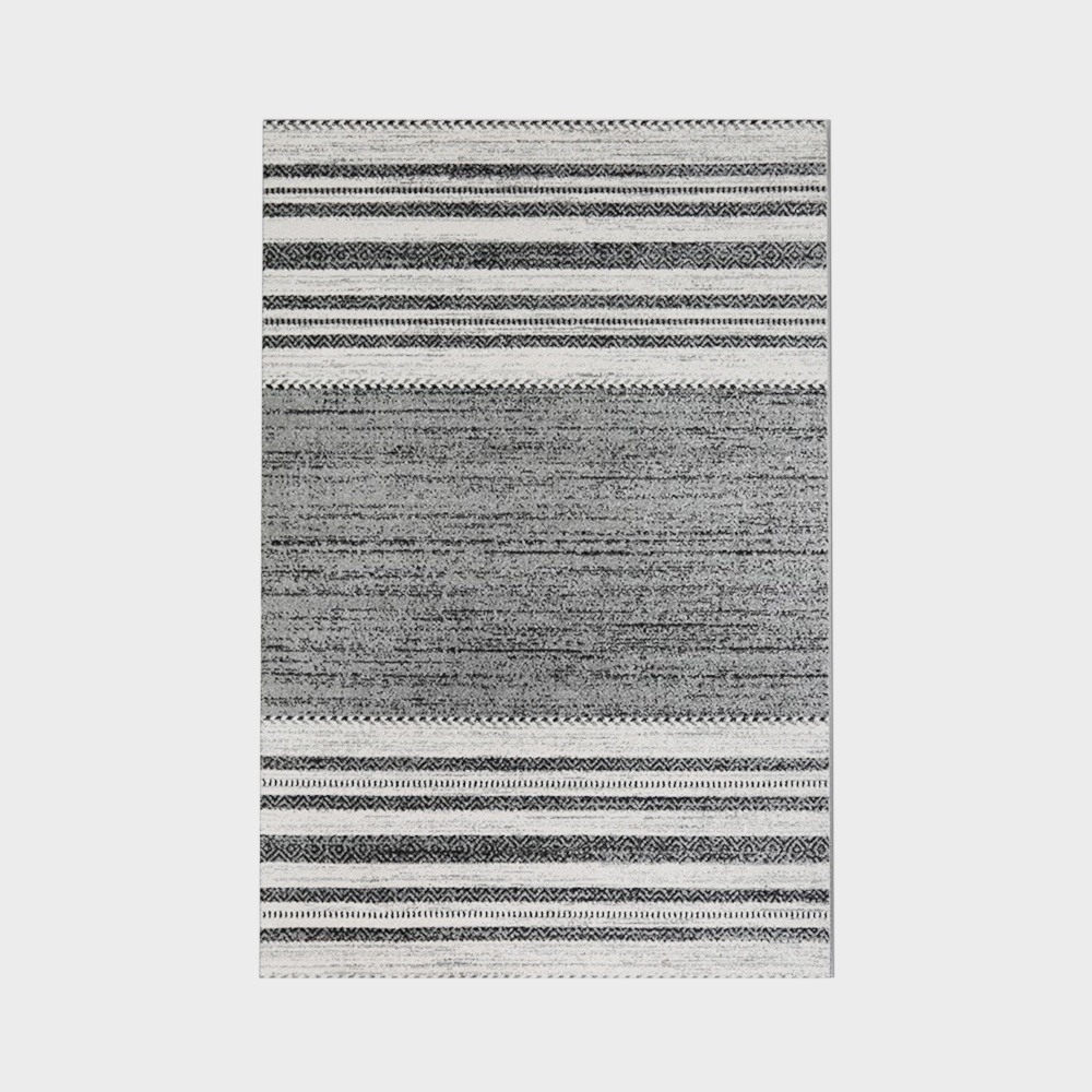 Striped Carpet 3D Model – Modern Minimalist Design