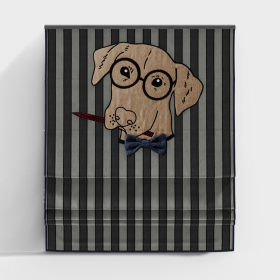 Stores enrouleurs avec chien