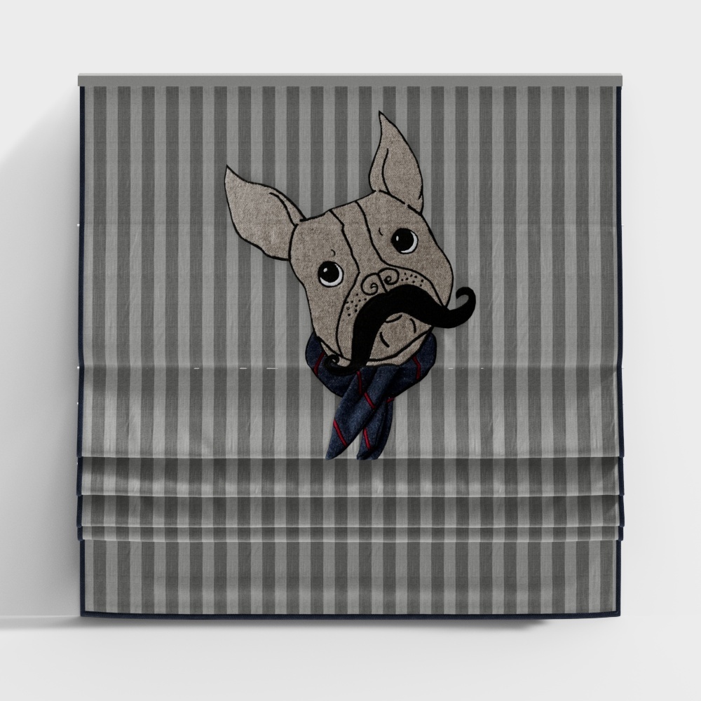 Roller Blinds with dog