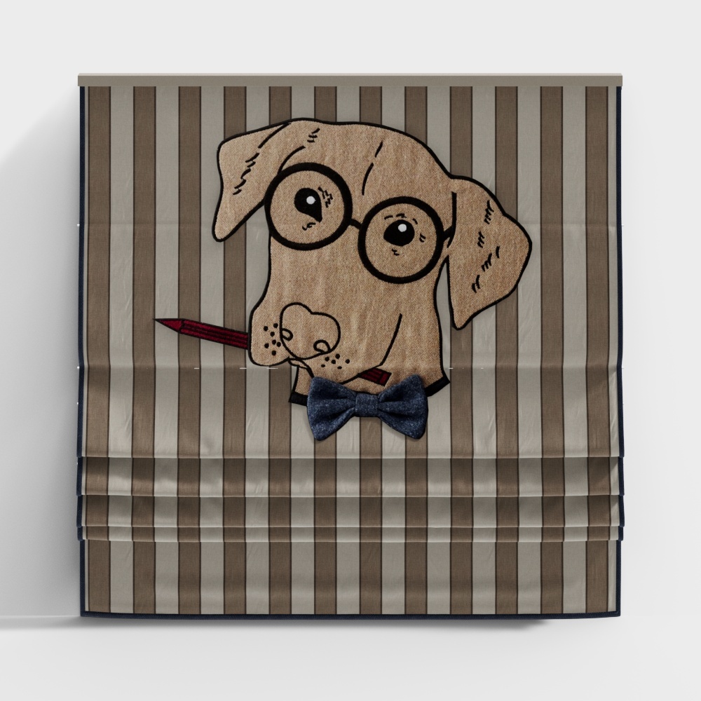 Mr. Paws Charming 3D Model – Whimsical Low-Poly Character