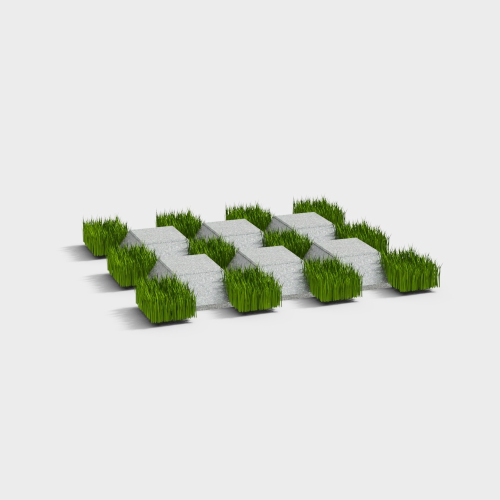 Modern Square Tiles Lawn Tiles-6