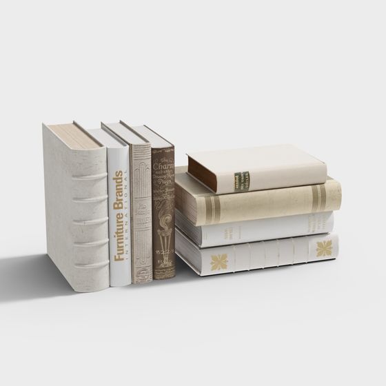 ヨーロッパ風の本棚の本