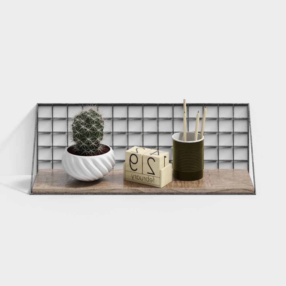 Kệ treo tường tối giản Bắc Âu - 10