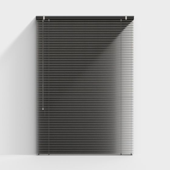 Contemporary Urban Blind 3D Model for Creative Projects