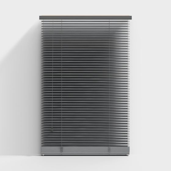 Sleek Low Polygon Shutter 3D Model for Modern Spaces