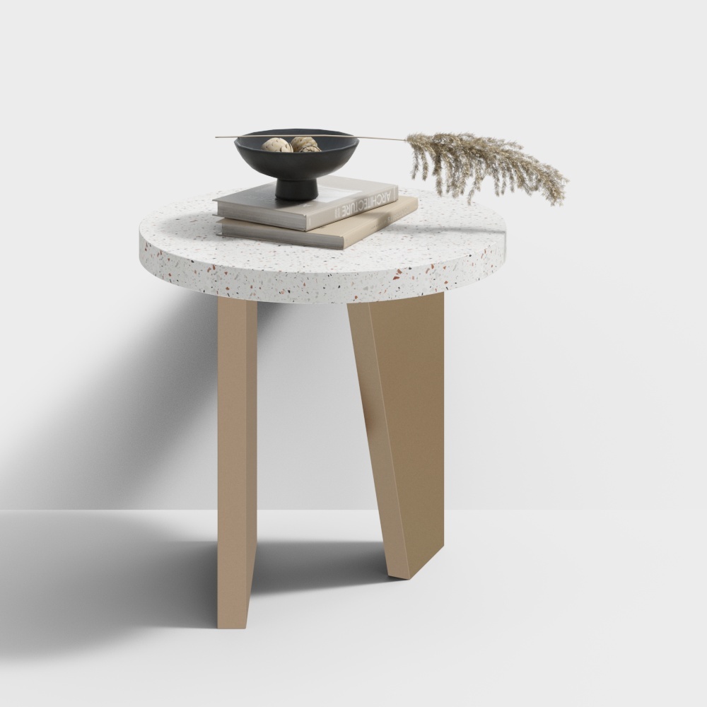 รูปร่างกลมที่หรูหราอย่างเบา ๆ โดยมีด้านข้างอยู่บ้าง