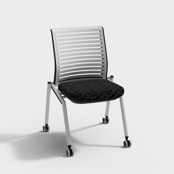 Modern Mobile Office Chair 3D model