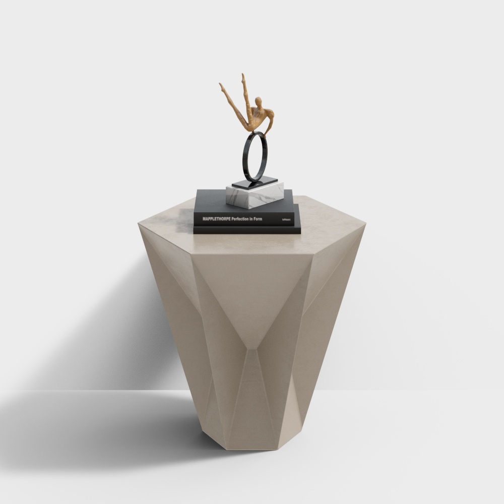 Modern light luxury corners a few - hexagonal edges a few low