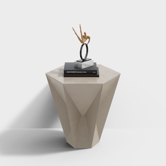 Abstract Art Table 3D model