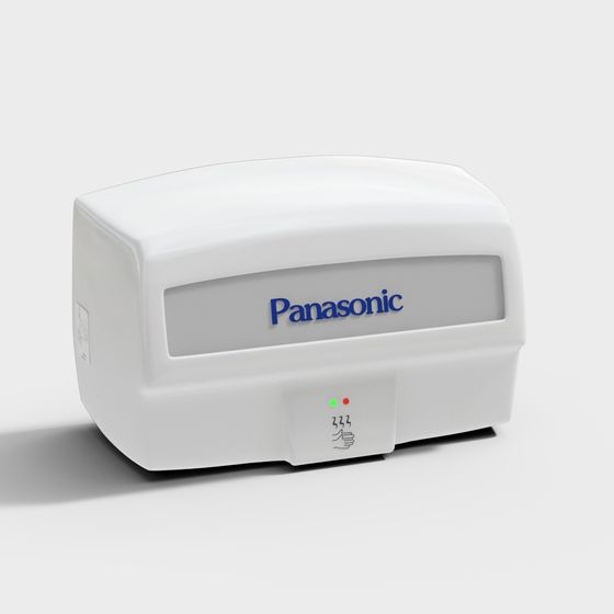 Low Poly Panasonic Tissue Box 3D model