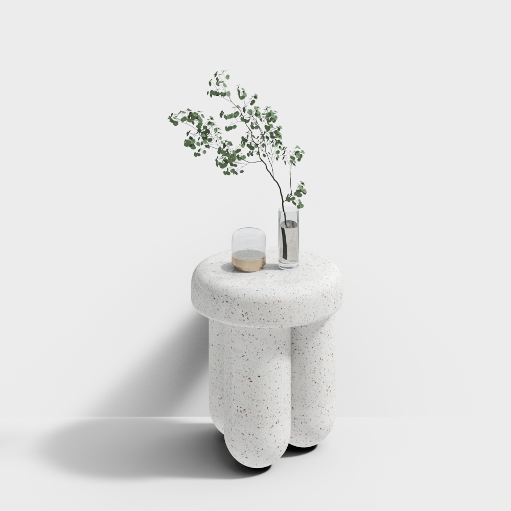 Algunas esquinas de mármol redondas modernas - algunas