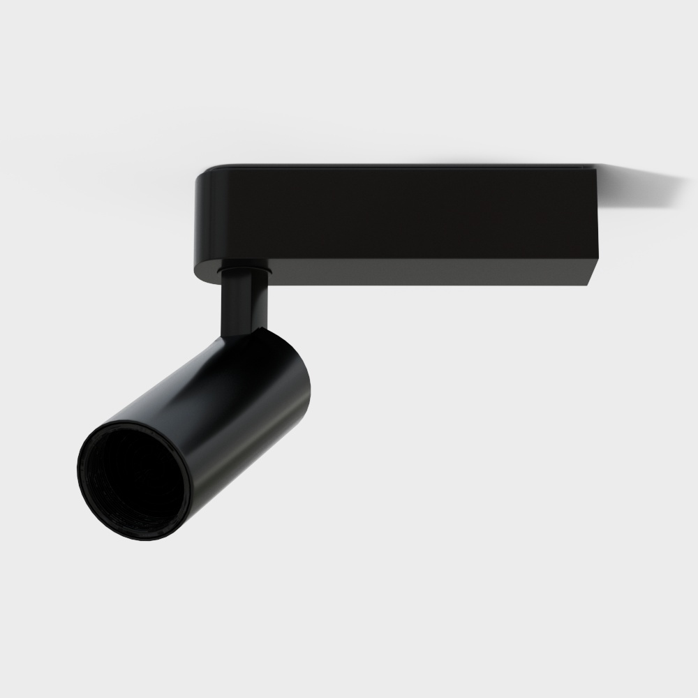 Futuristic Minimalist Track Light 3D model