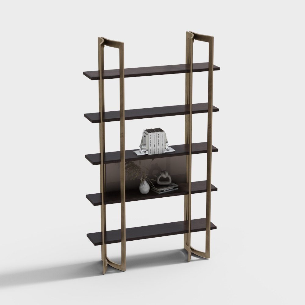 Modern decorative shelf bookshelf shelf