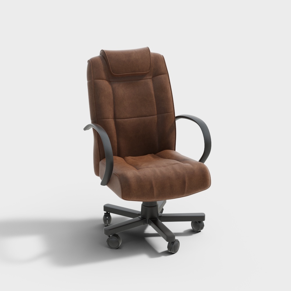 Fauteuil de bureau en cuir moderne - Fauteuil