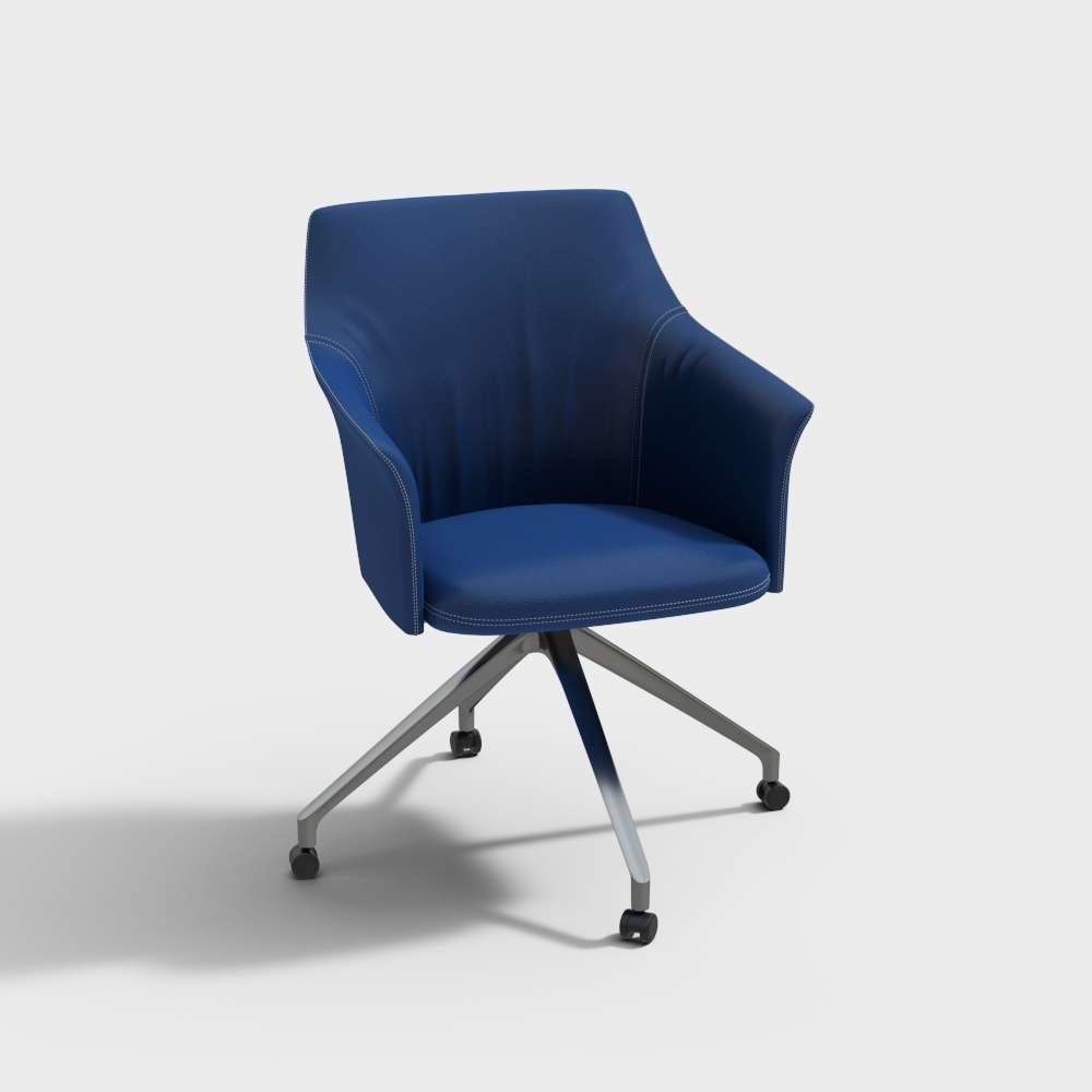 Sedia da ufficio moderna ed elegante - Sedia girevole da conferenza A