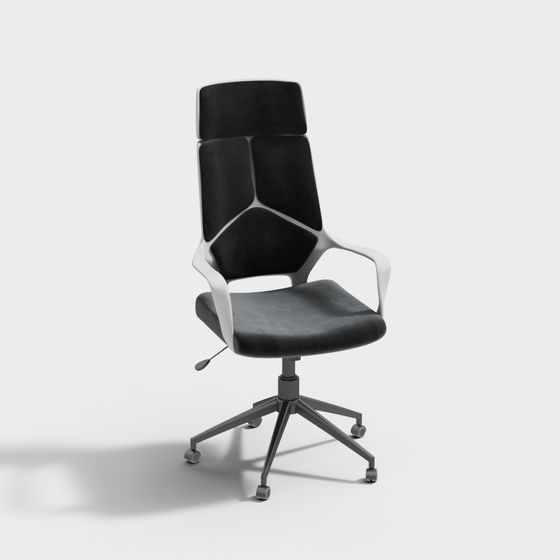 Stylish 3D Model Office Chair for Creative Spaces