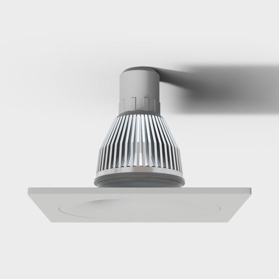Contemporary Indoor Lighting Fixture 3D model