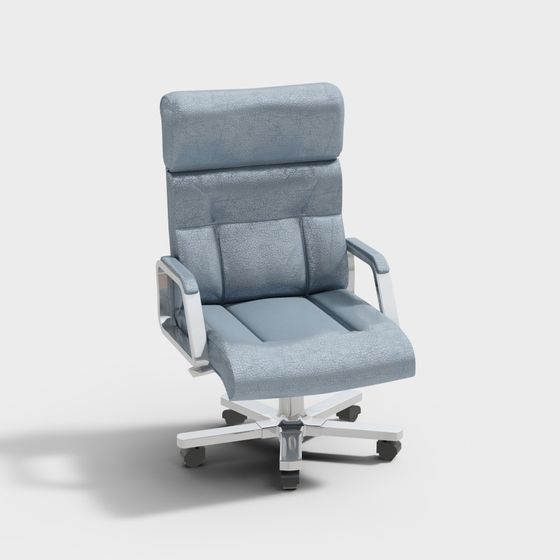 Elegant Scandinavian Office Chair 3D model