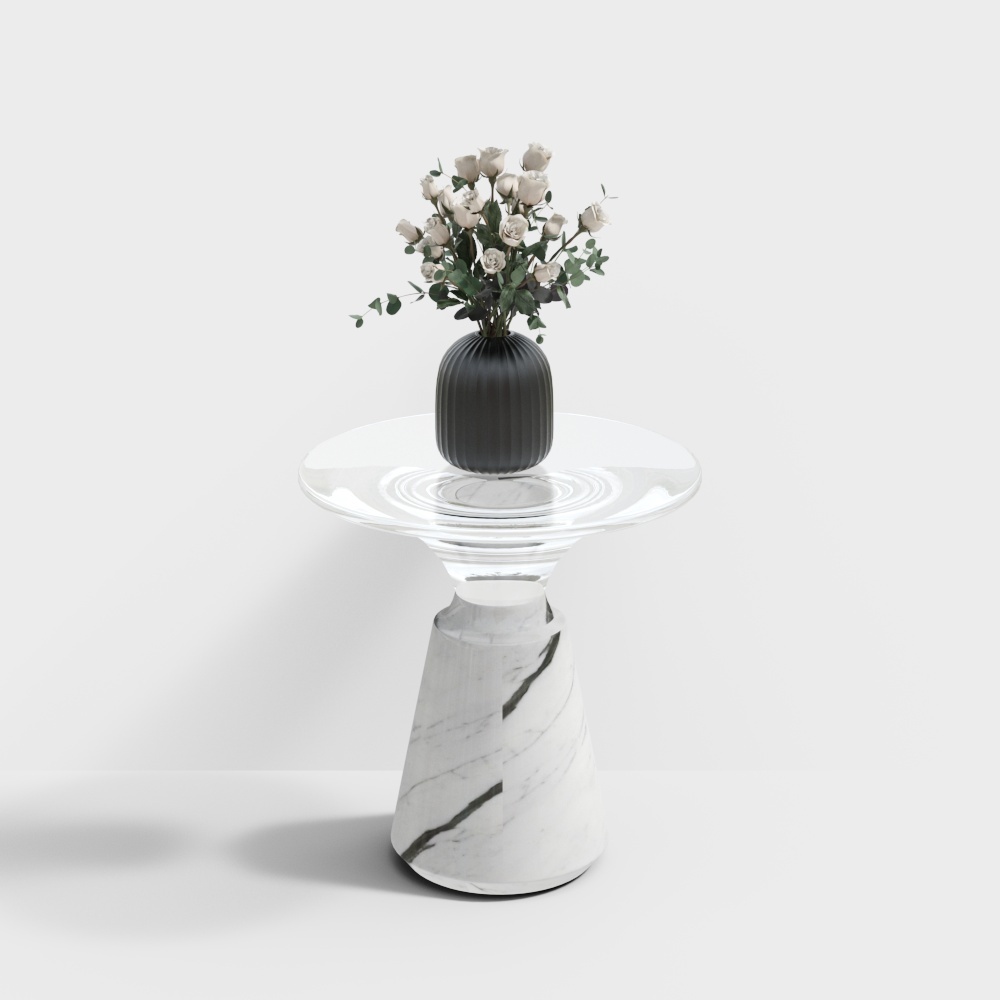 현대 패션 모서리 여러 각도 - 투명 유리