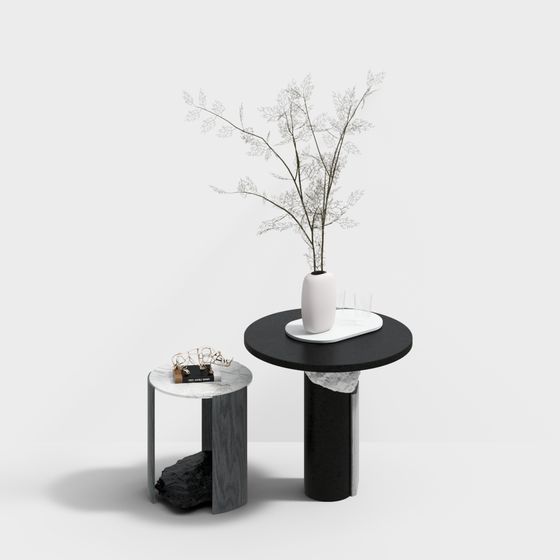 Urban Corner 3D model for Stylish Interior Design