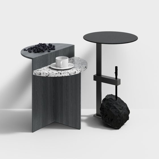 Urban Corner Side Table 3D model