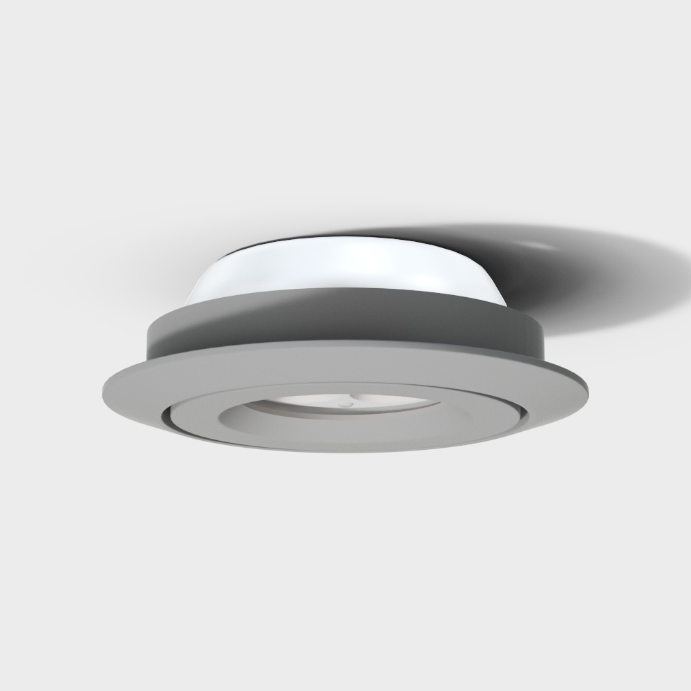 Modern downlight spotlight 2-grey four holes