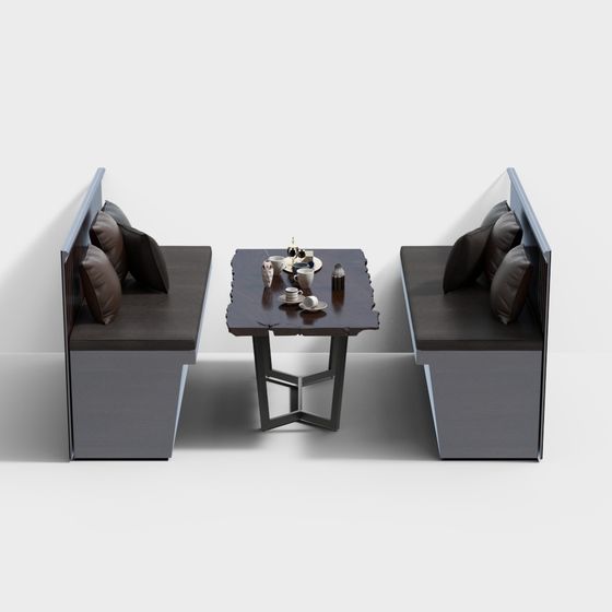 Urban Corner Coffee Lounge 3D model