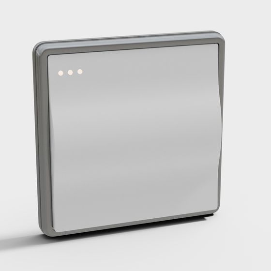 Sleek Smart Panel 3D model for Modern Projects