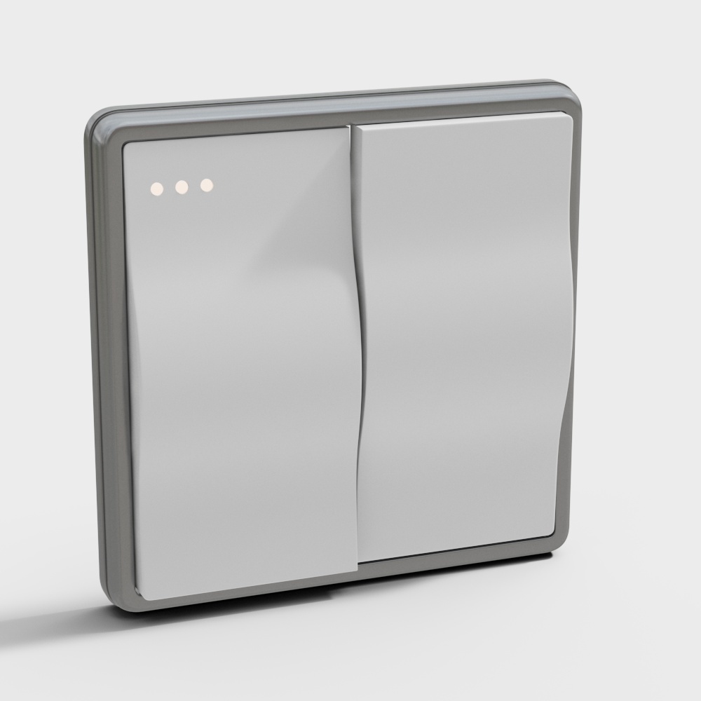 Interruptor doble moderno