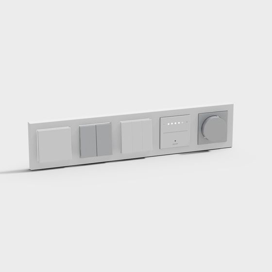 Minimalist Switch Panel 3D model